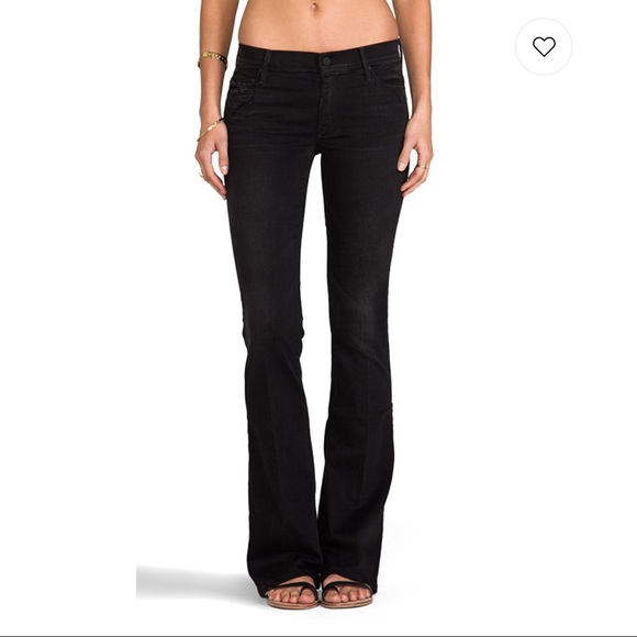 MOTHER Denim - MOTHER cruiser flared jeans in destroyed ride